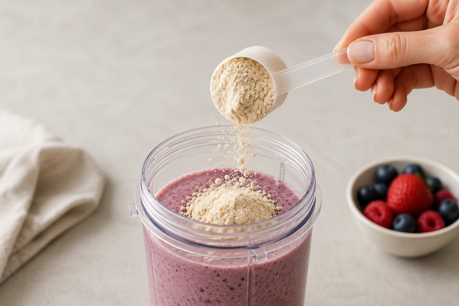 What to Look for in a Protein Powder If Your Goal Is Muscle (Not Just Calories)